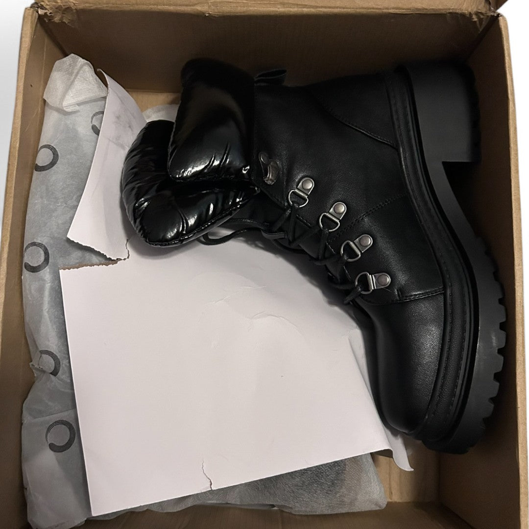 Irrah Combat Boot Black