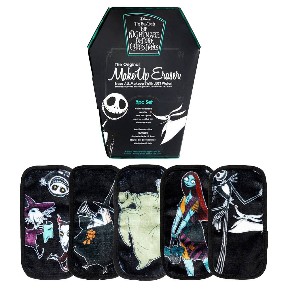 The Original MakeUp Eraser Nightmare Before Christmas 5pc Mini Gift Set © Disney