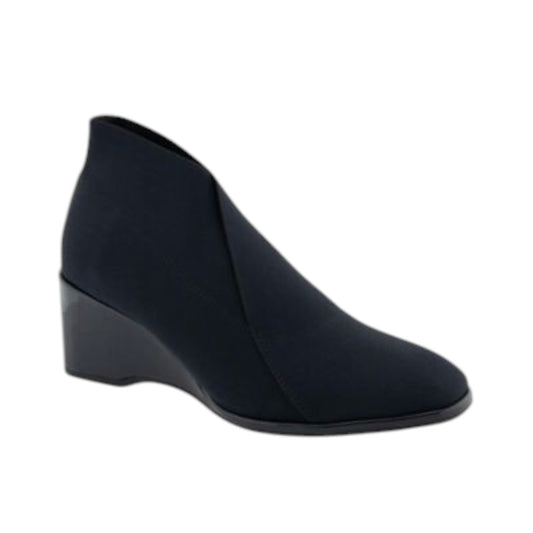 Anini Ankle Boot Black Elastic