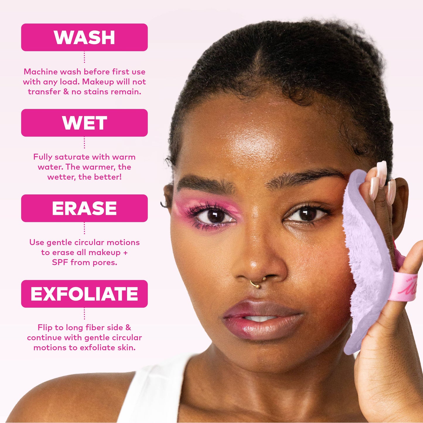 The Original MakeUp Eraser®  Sunset Boulevard  MakeUp Eraser 7-Day Set