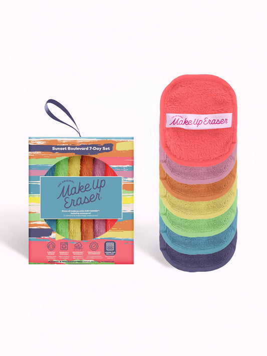 The Original MakeUp Eraser®  Sunset Boulevard  MakeUp Eraser 7-Day Set