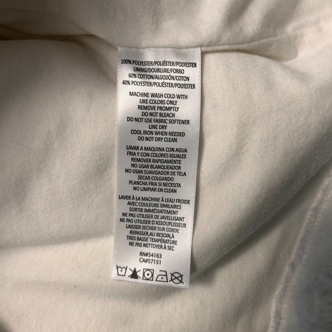 Calvin Klein Performance Plush Faux Fur Half Zip Pullover