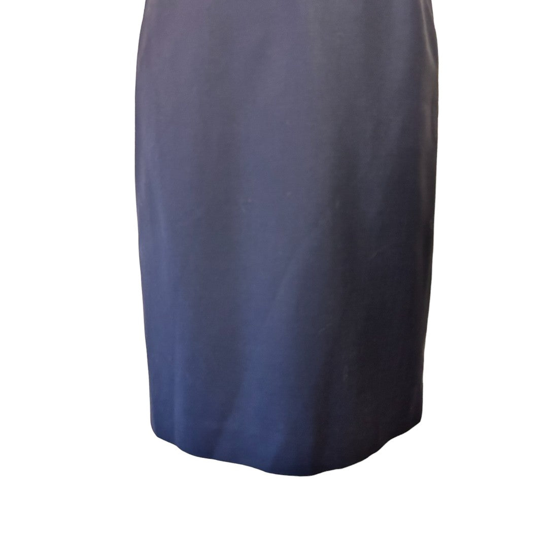 J.Crew Sleeveless Classic Navy Sheath Dress