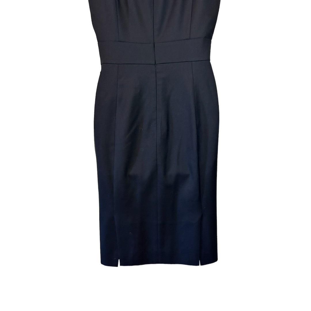 J.Crew Sleeveless Classic Black Sheath Dress