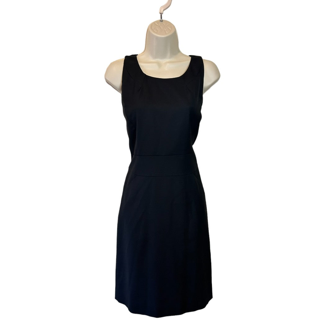 J.Crew Sleeveless Classic Black Sheath Dress