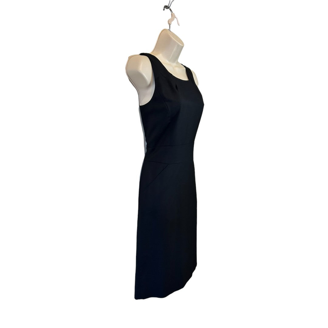 J.Crew Sleeveless Classic Black Sheath Dress