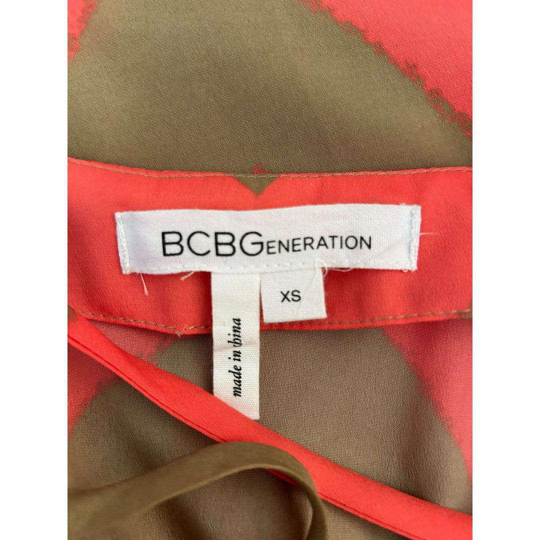 BCBGeneration Faux Wrap Dress