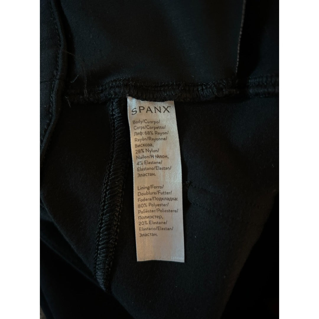 Spanx Black Skinny Cropped Pants