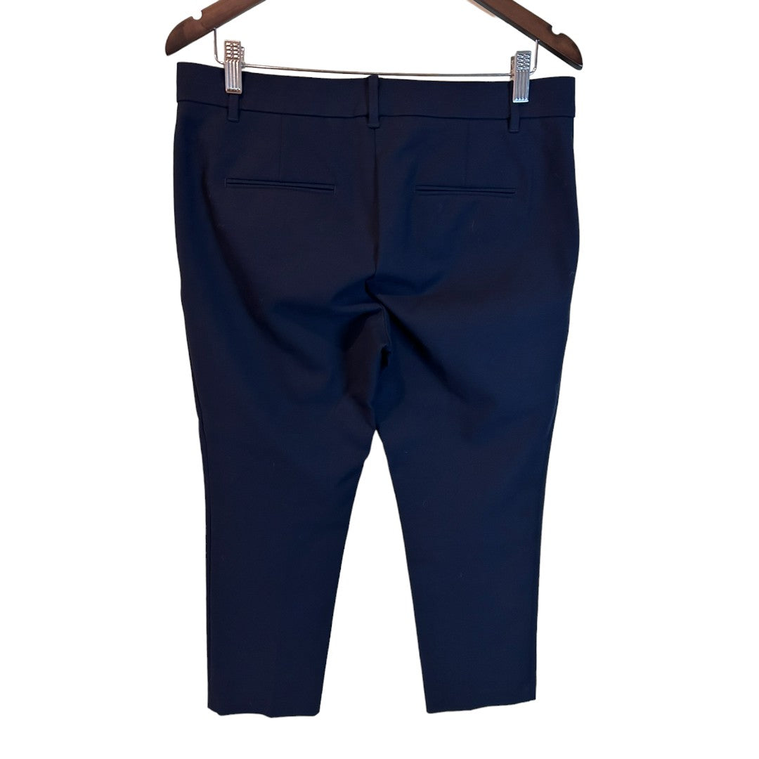 Ann Taylor Navy Eva Ankle Pants