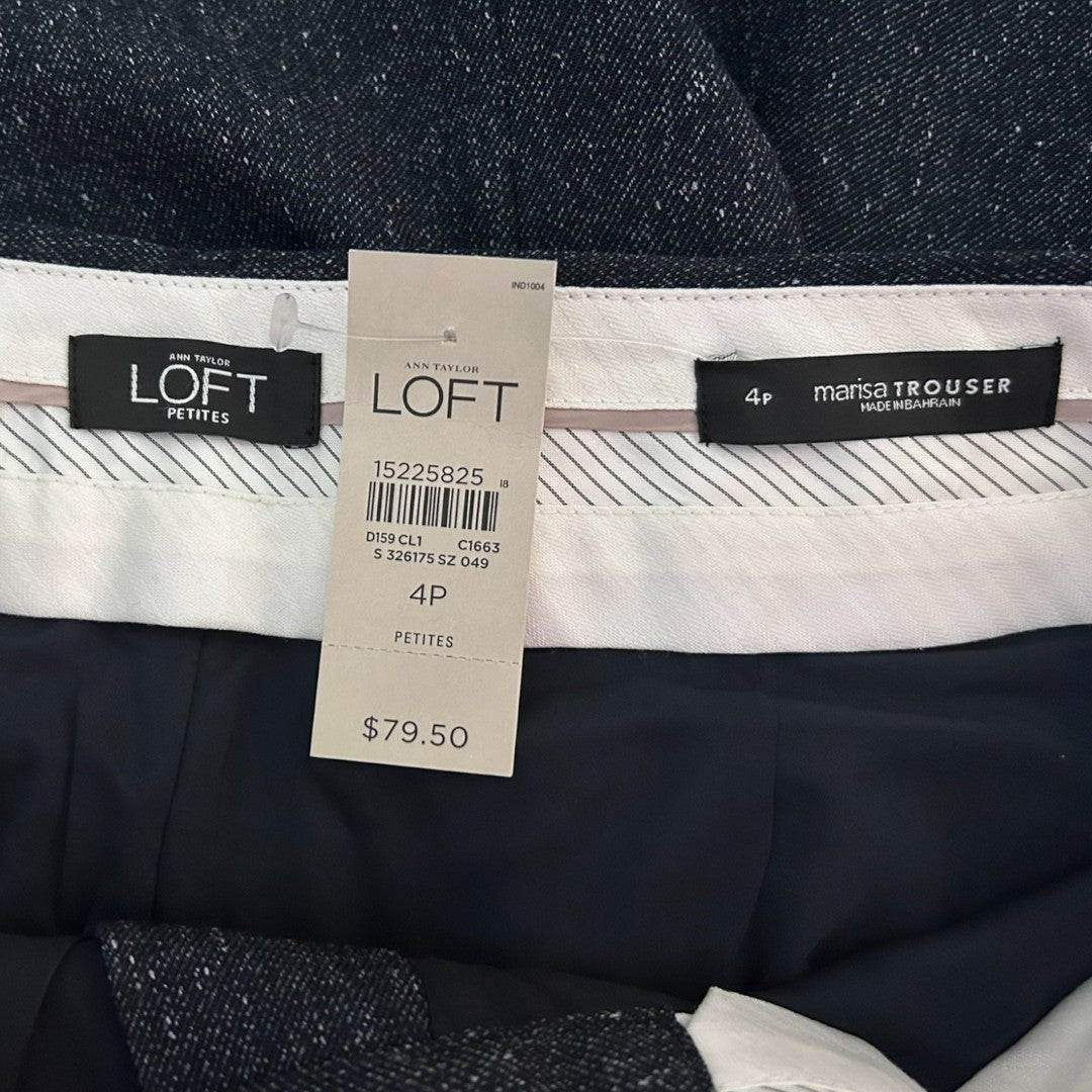 Loft Grey Charcoal Marissa Pants