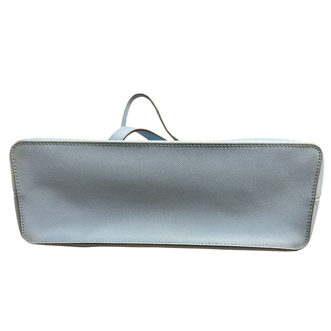 Michael Kors Jet Set Medium Saffiano Leather Tote Blue