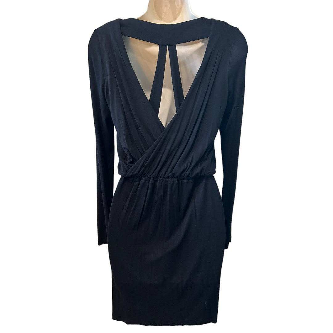 BCBGeneration Black Drape Dress