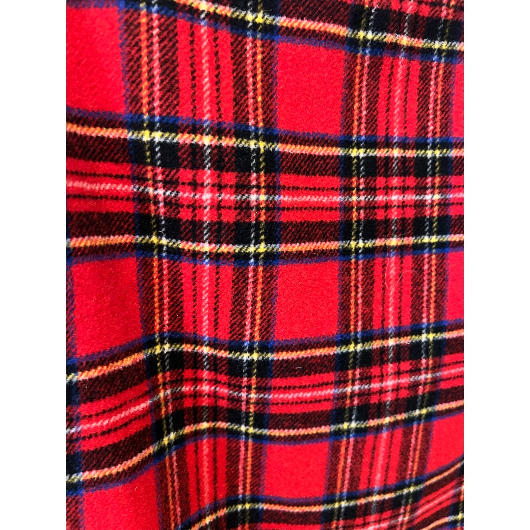 J.Crew Red Plaid Tartan Wool Blend Skirt