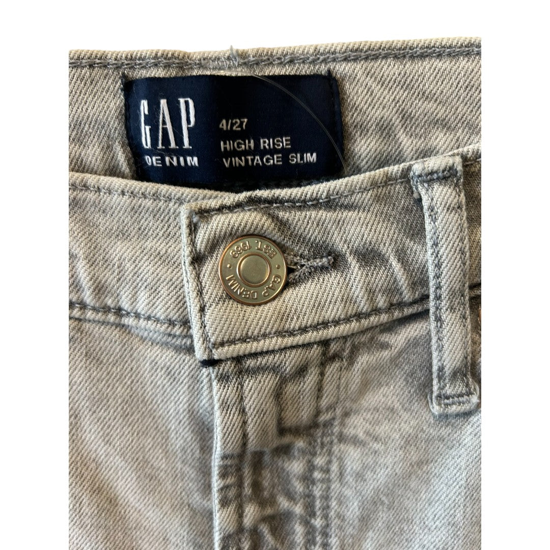 Gap Vintage Slim High Rise Denim Jeans