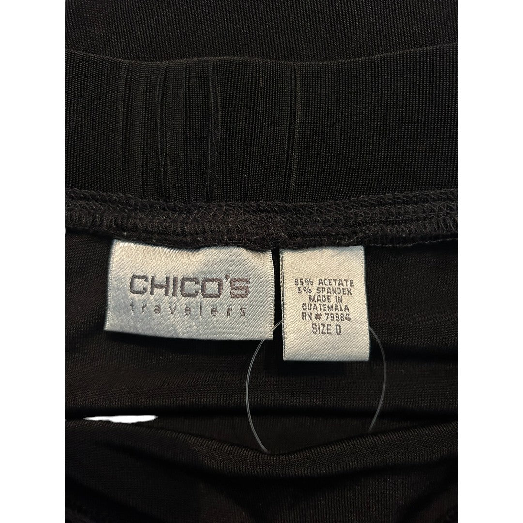 Chicos Travelers Black Skirt