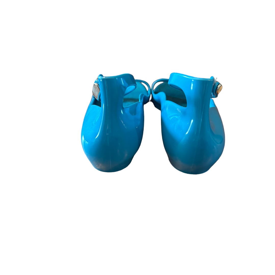 Louis Vuitton Elektrochoc Blue Rubber Sandals 38/8