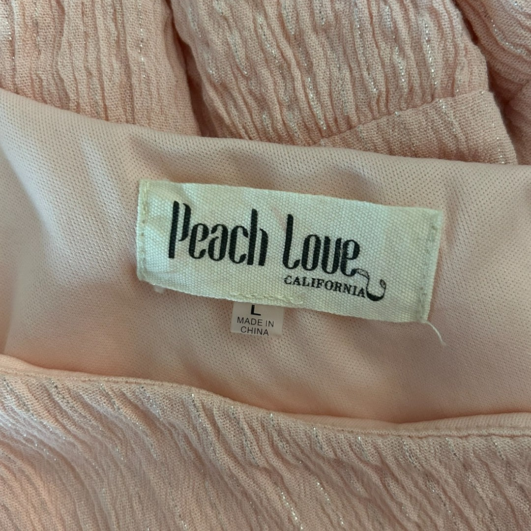 Peach Love California Pink Love Is In The Air Dress