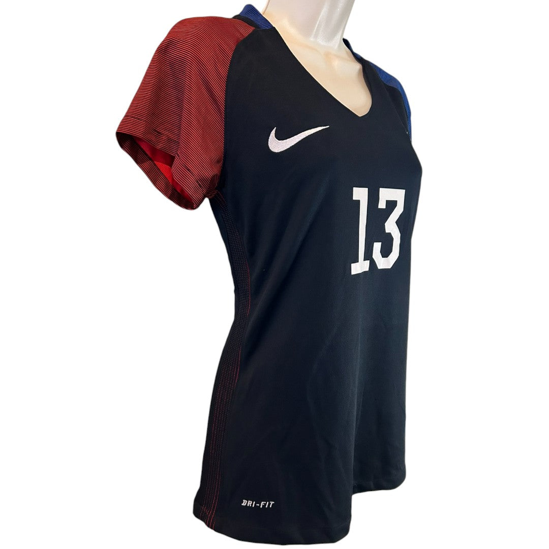 Nike USA Women's Soccer Jersey #13 Alex Morgan Dri-FIT Authentic 2016