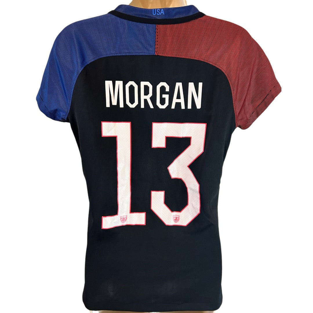 Nike USA Women's Soccer Jersey #13 Alex Morgan Dri-FIT Authentic 2016