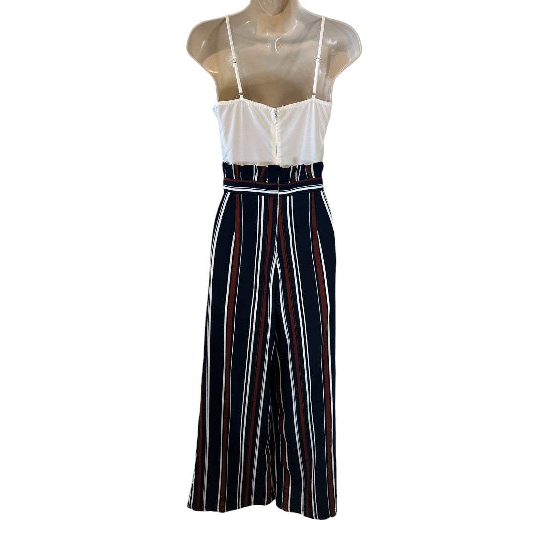 Altar'd State Striped Wide Leg Jumpsuit