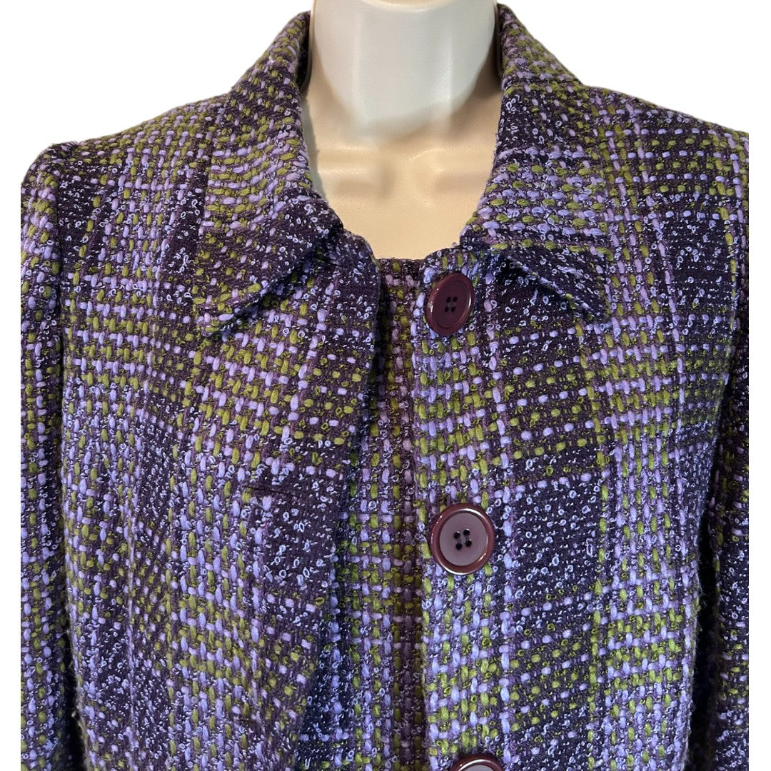 Vintage Jessica Howard Tweed Coat Dress Set