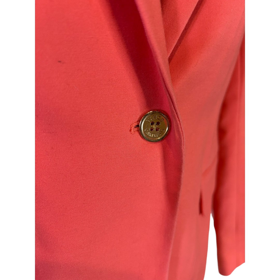 Vince Camuto Coral Single-Button Blazer Professional Office Wear