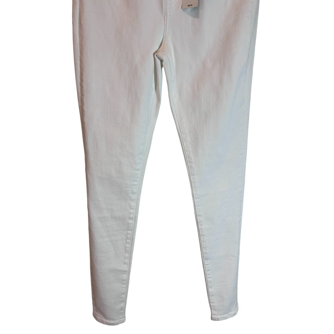 Express White High Rise Skinny Jeans Collection Classic Denim