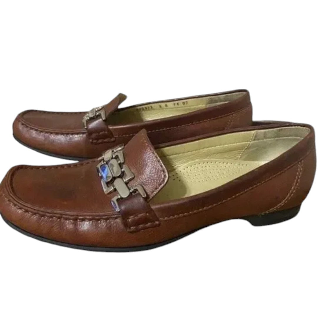 Cole Haan Chain Link Moccasin Loafers