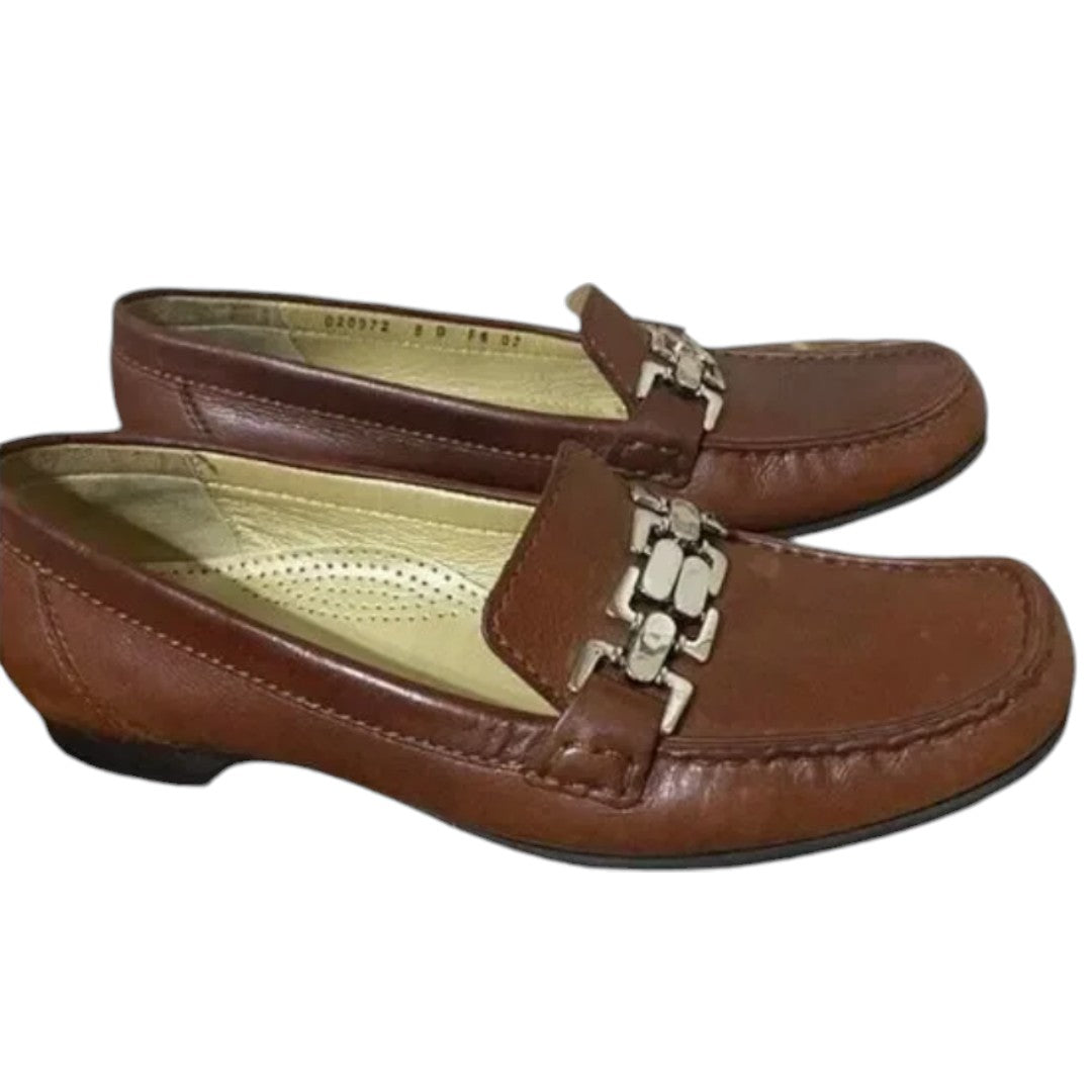 Cole Haan Chain Link Moccasin Loafers