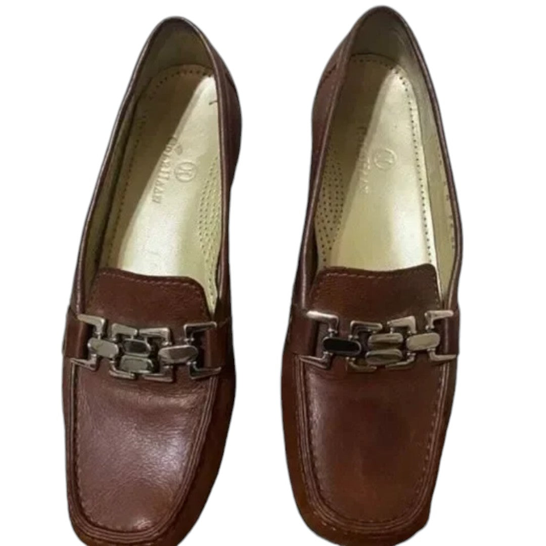 Cole Haan Chain Link Moccasin Loafers