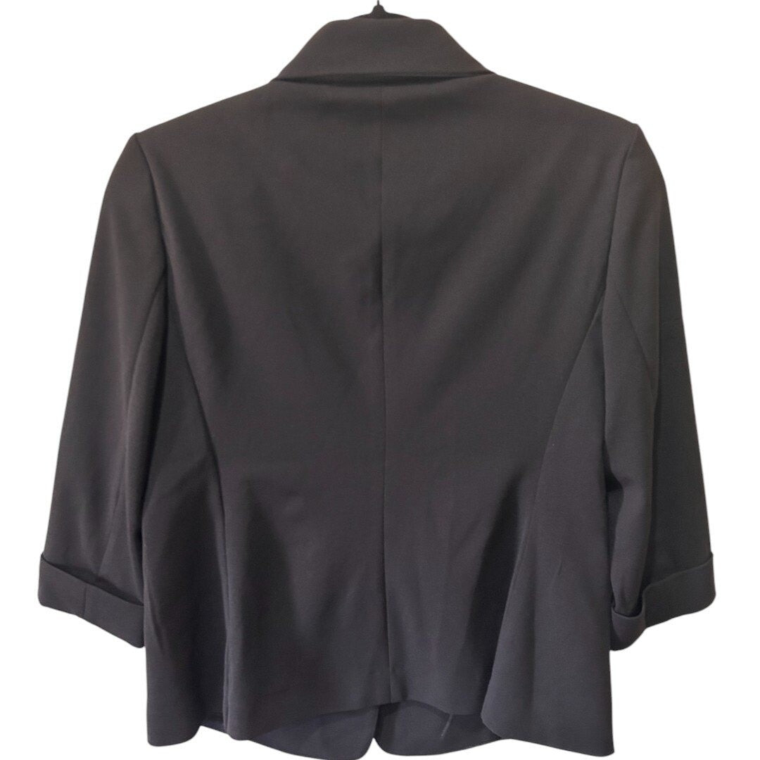 AK Anne Klein Petite 3/4 - Sleeve One - Button Blazer - Haute Poppy