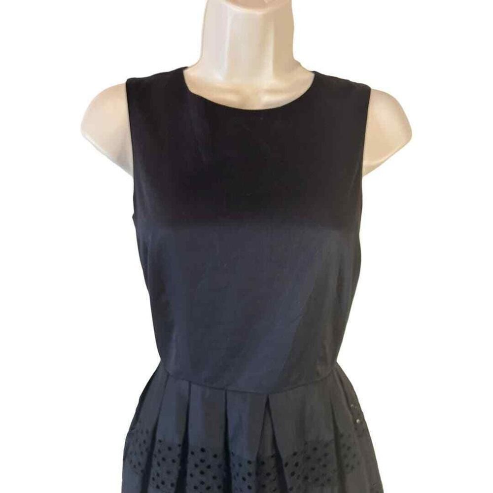 Ann Taylor Black Eyelet Lace Dress - Haute Poppy