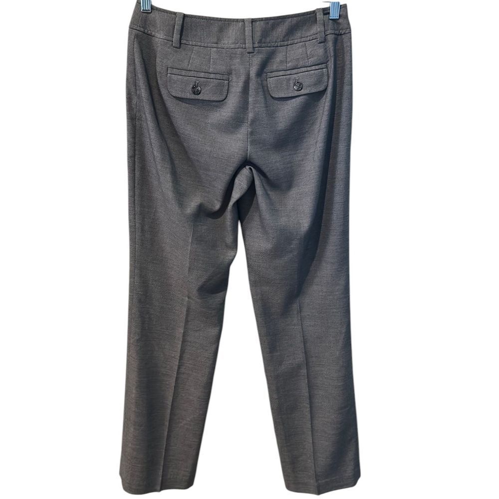 Ann Taylor Gray Curvy Pant - Haute Poppy