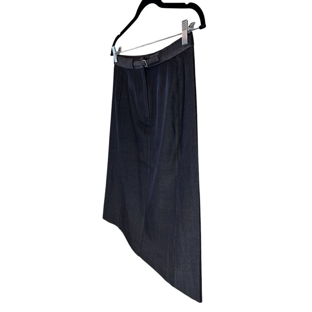 Ann Taylor Silk Blend Pencil Skirt Professional Office Wear Gray - Haute Poppy