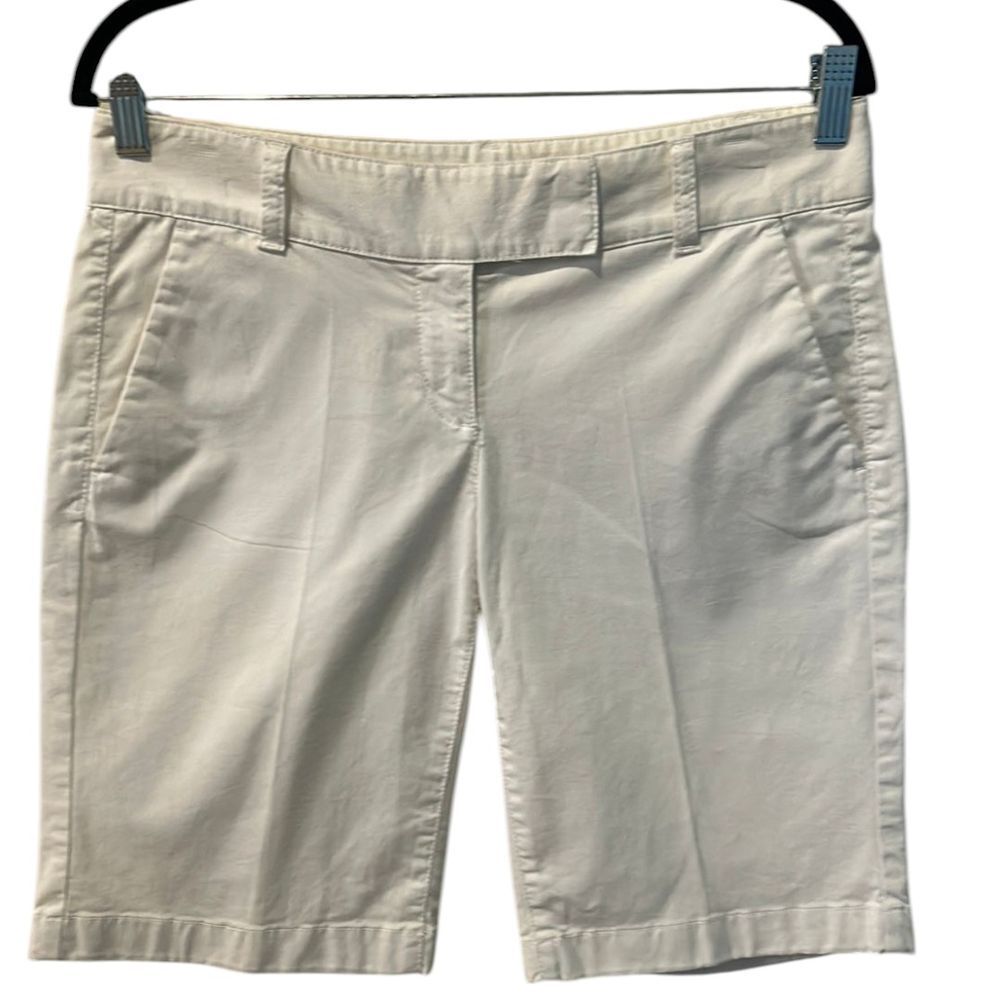 Ann Taylor White Shorts - Haute Poppy