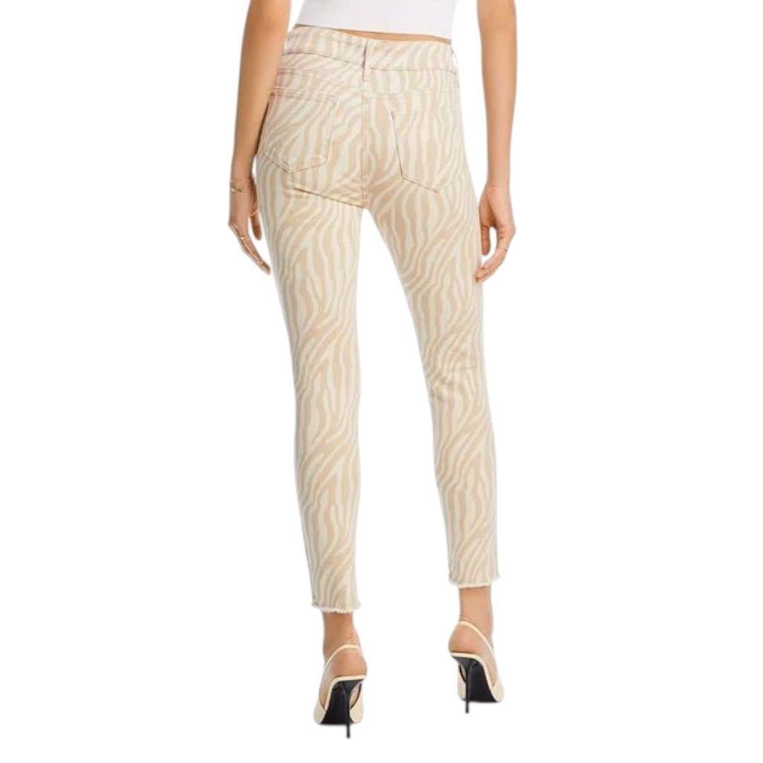 Aqua High Rise Ankle Skinny Jeans Natural - Haute Poppy