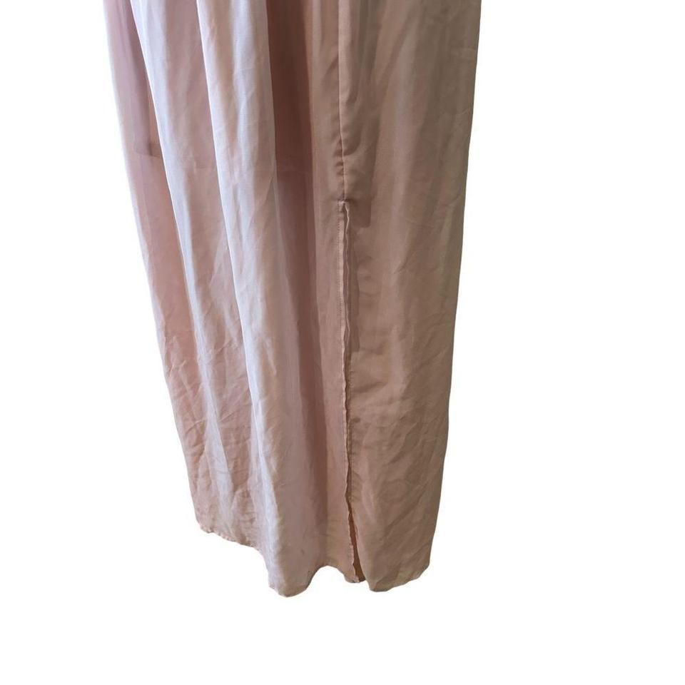 As U Wish Elegant Pink Maxi Dress with Sequined Bodice - Haute Poppy