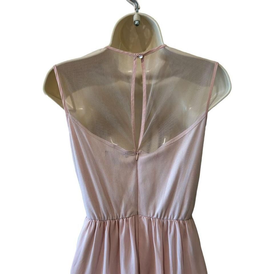 As U Wish Elegant Pink Maxi Dress with Sequined Bodice - Haute Poppy