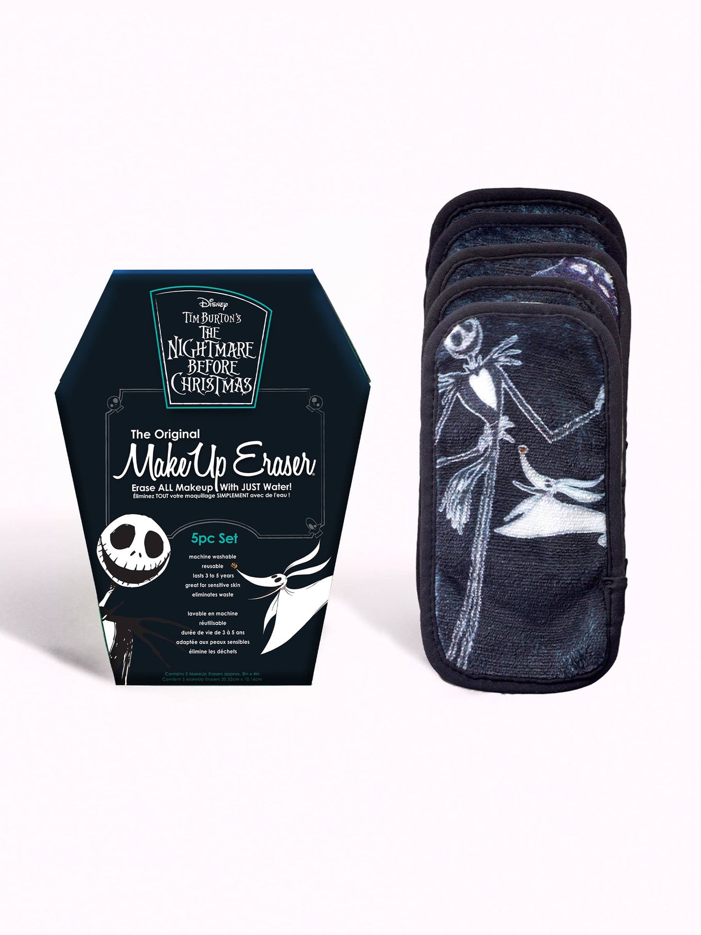 The Original MakeUp Eraser Nightmare Before Christmas 5pc Mini Gift Set © Disney