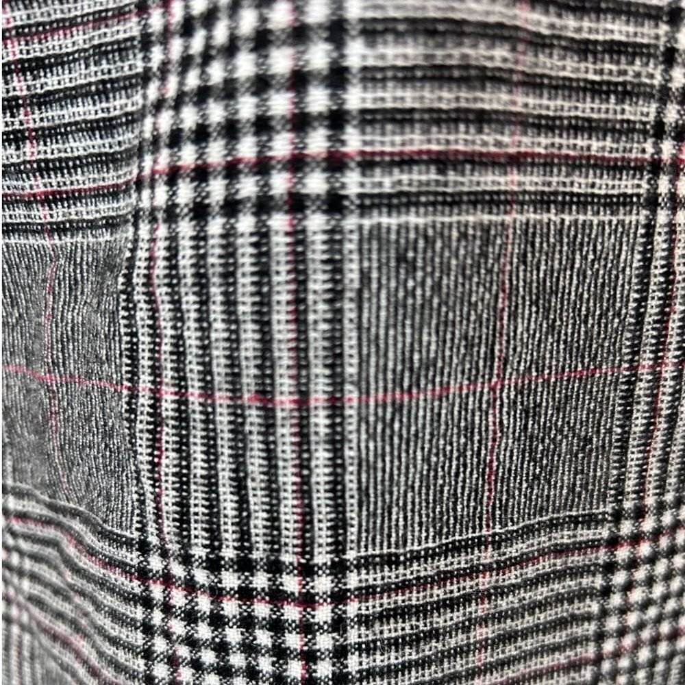 Banana Republic Plaid V - Neck Tank Top Sleeveless - Haute Poppy