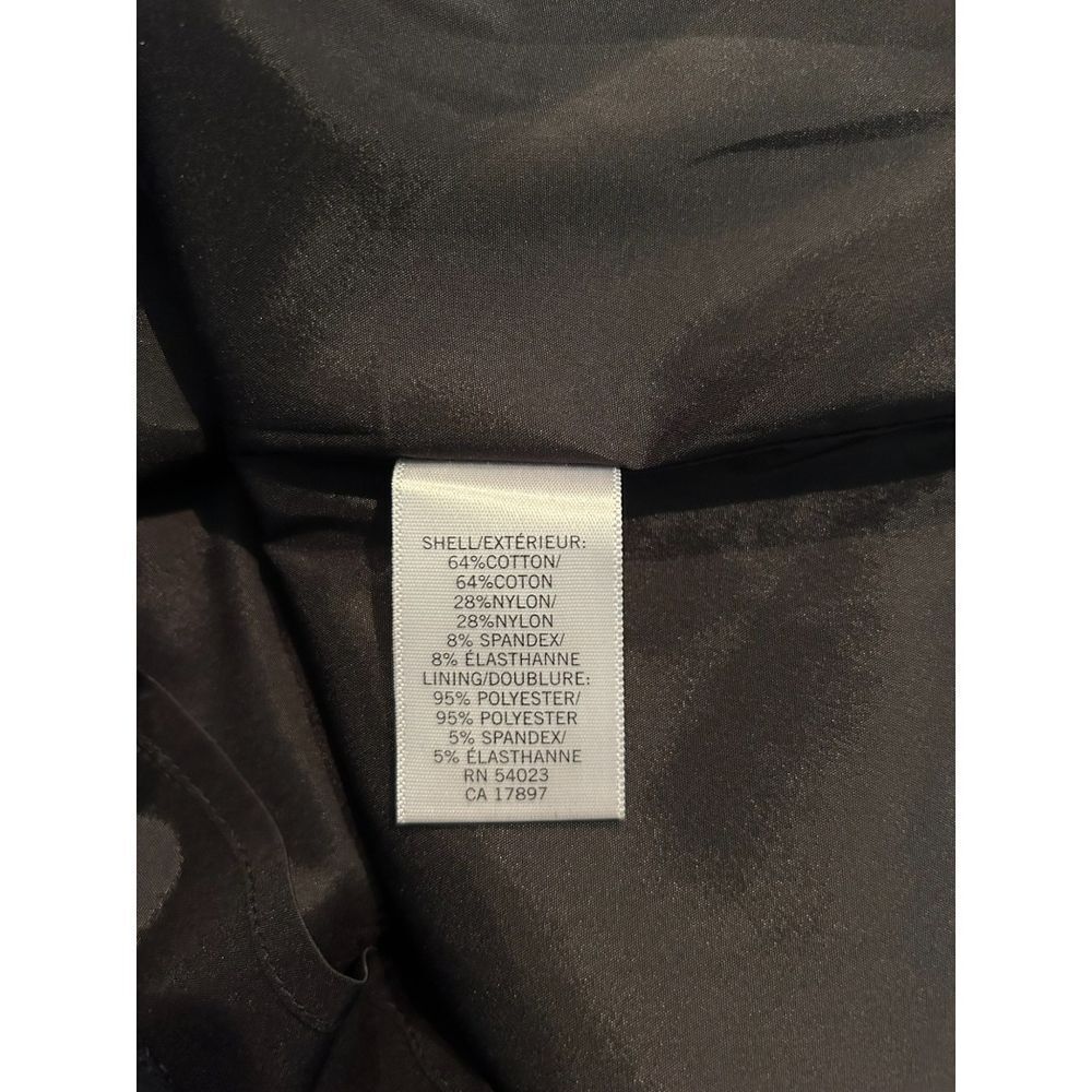 Banana Republic Ruffle Neck Black Dress - Haute Poppy