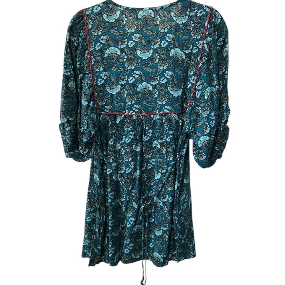 Band of the Free Mallory Teal Dress - Haute Poppy