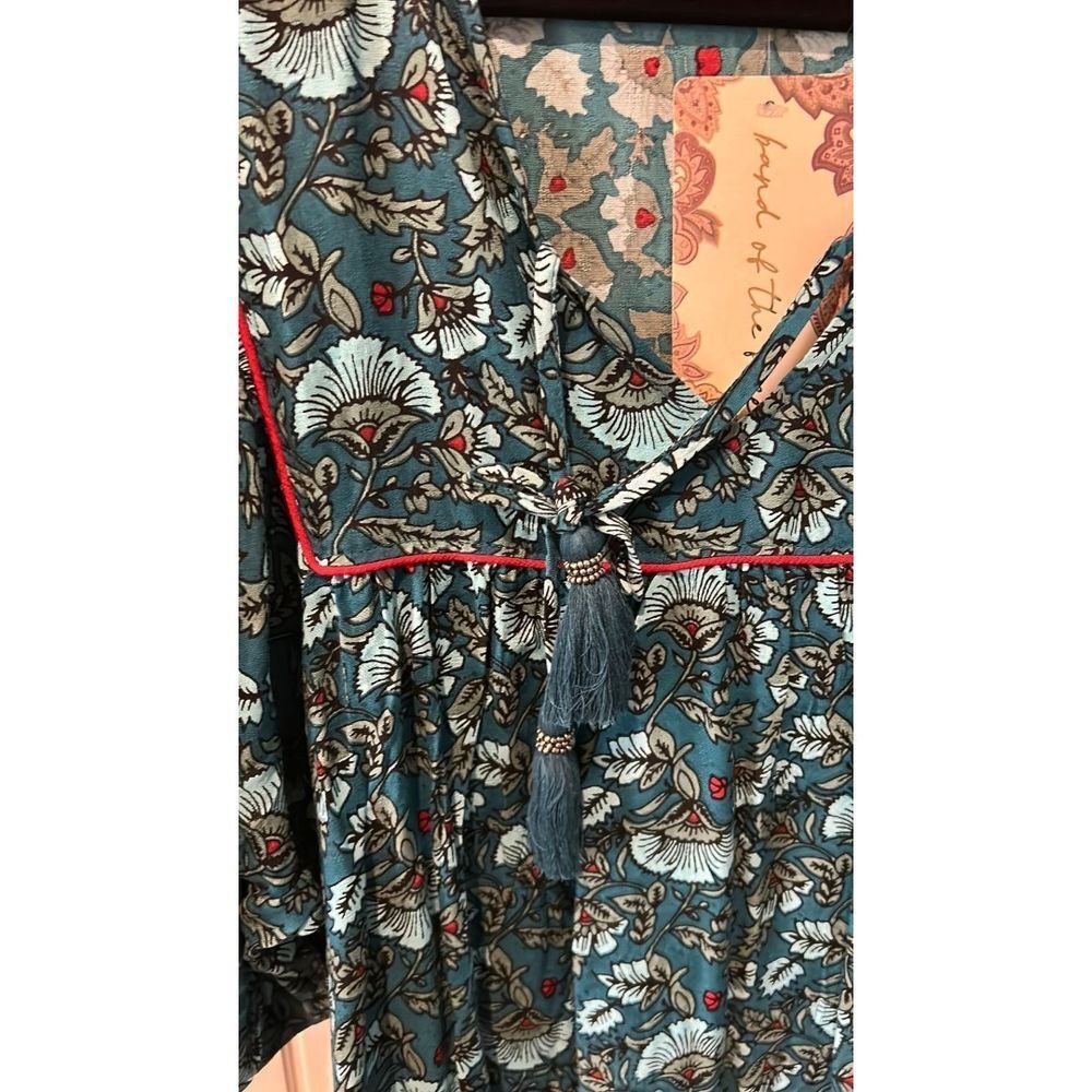 Band of the Free Mallory Teal Dress - Haute Poppy