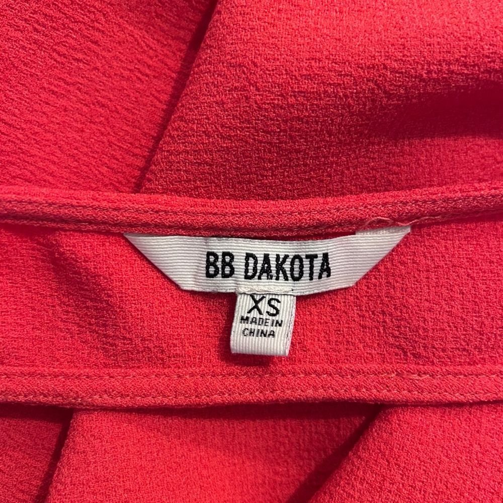 BB Dakota Dark Rose Sleeveless Mini Dress with Open Back Detail - Haute Poppy