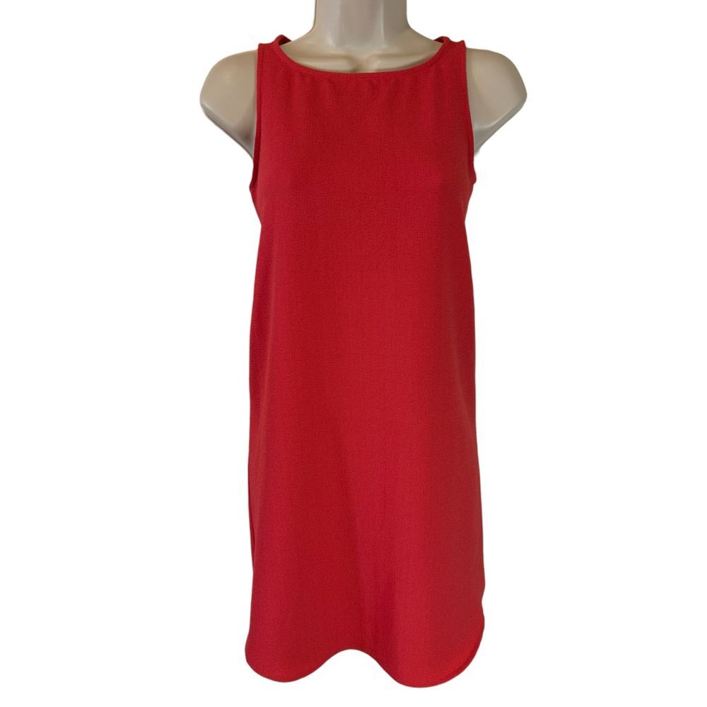 BB Dakota Dark Rose Sleeveless Mini Dress with Open Back Detail - Haute Poppy