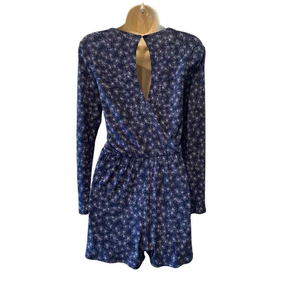 BCBGeneration Blue Romper - Haute Poppy