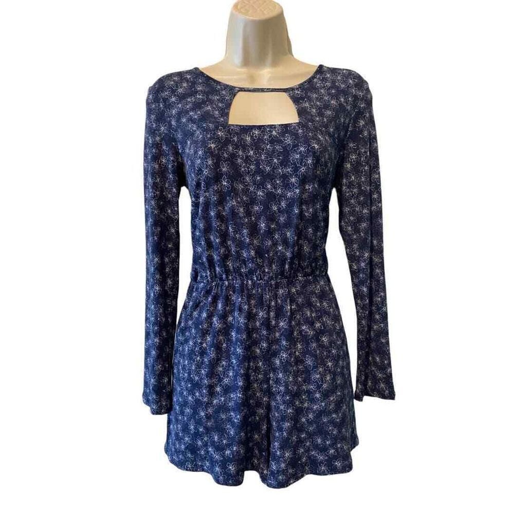 BCBGeneration Blue Romper - Haute Poppy