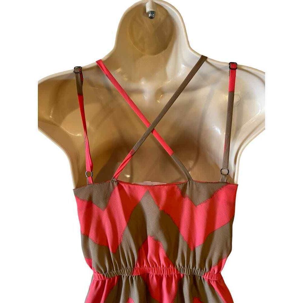 BCBGeneration Faux Wrap Dress - Haute Poppy