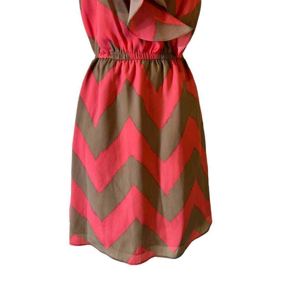 BCBGeneration Faux Wrap Dress - Haute Poppy