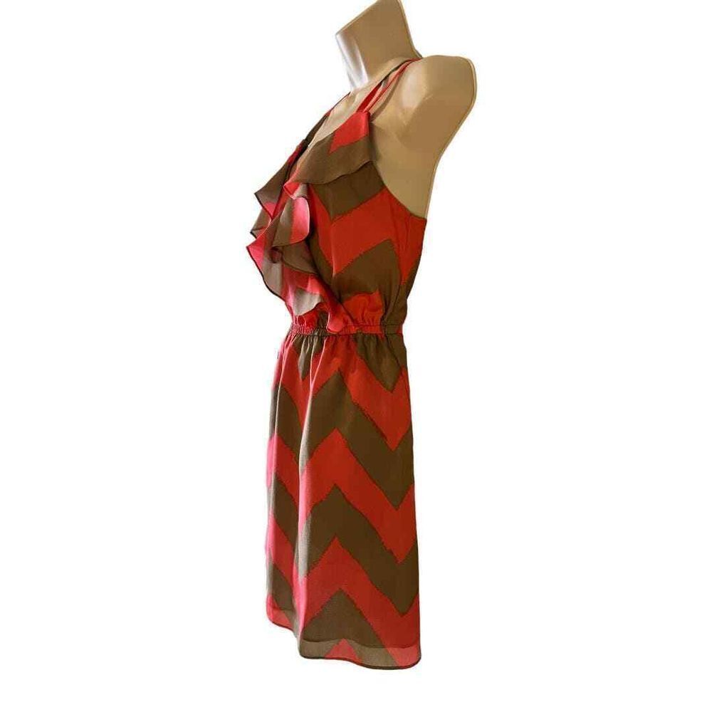 BCBGeneration Faux Wrap Dress - Haute Poppy
